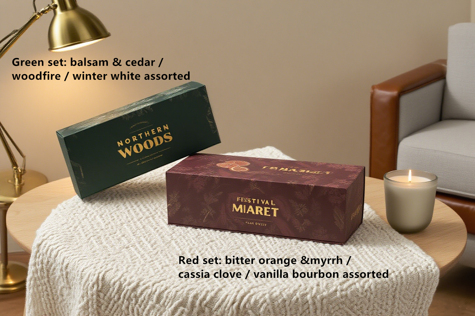 Frosted Glass 3-Pack Set